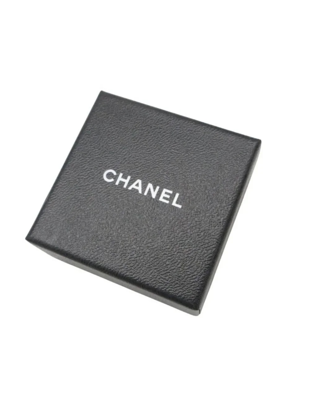 Chanel Necklace CC Logo Pendant Rhinestone Gold